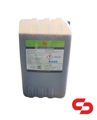 Quita concreto reforzado QCR (1Lt Mayoreo, + de 25 lt)